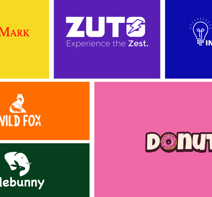 Quil Mark, ZUTO, Wild Fox, DONUT, Innovation  Logo & Branding Designs